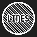 Lines Circle - White Icon Pack