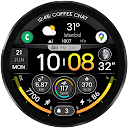 Digi Dash Clock - Watch Face