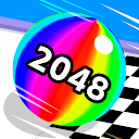 Ball Run 2048: merge number