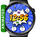 Comic Pow HD Watch Face