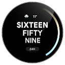 Awf Lines: Text Watch face