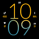 Fresh Yellow Light Watch Face