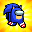 Blue hedgehog Racer Dash