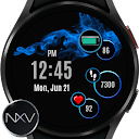 NXV08 Digital Watch Face