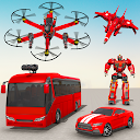 Bus Robot Car Drone Robot Game