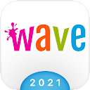 Wave Animated Keyboard Emoji