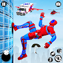 Flying Robot Hero Spider Games