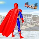 Flying Hero Crime City Games