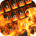 Burning Keyboard Wallpaper HD