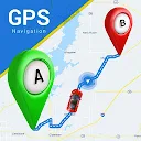 GPS、オフラインマップ、道順