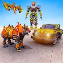 Animal Robot Car Transform 3D